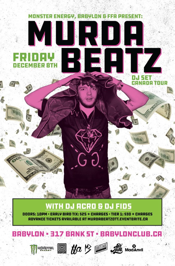 Monster Energy, Babylon & FFA Present: MURDA BEATZ